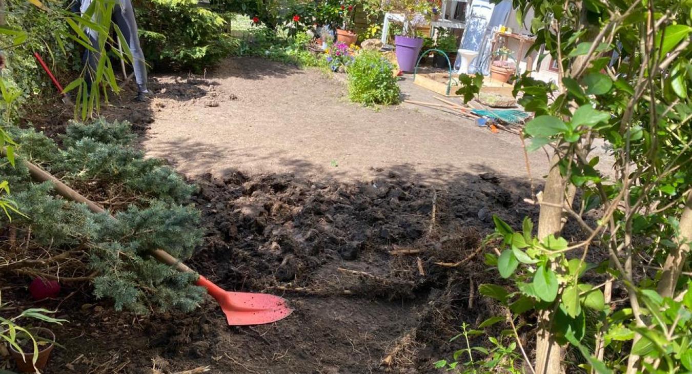 Aménagement de jardin & Pose de pelouse en rouleaux L'Isle-Adam
